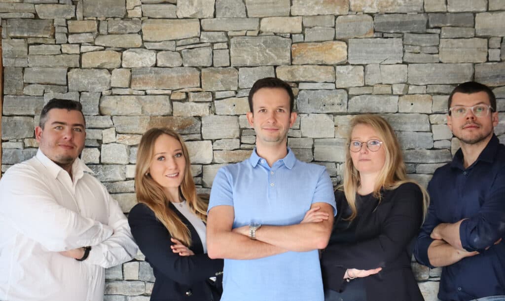 L'équipe Aquizio en Haute-Savoie